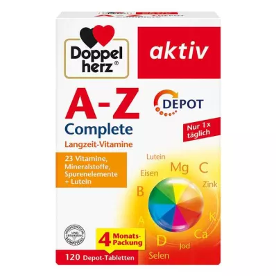 Doppelherz A-Z Complete Depot tabletit, 120 kpl Doppelherz A-Z Complete Depot tabletit, 120 kpl