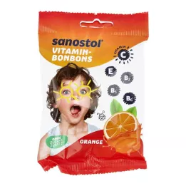 Sanostol Vitamin Candies Orange (75 g)