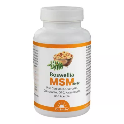 BOSWELLIA MSM forte Dr.Jacobin tabletit, 90 kpl
