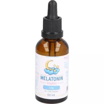MELATONIN 1 mg/6 tippaa, 50 ml