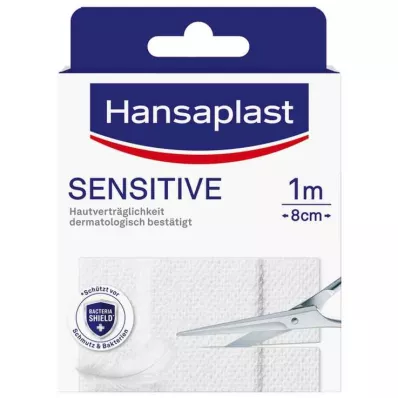 Hansaplast Sensitive Plaster hypoallergeeninen 8 cmx1 m, 1 kpl Hansaplast Sensitive Plaster hypoallergeeninen 8 cmx1 m, 1 kpl