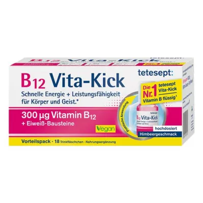 TETESEPT B12 Vita-Kick 300 µg Trinkamp.Vorteilspa., 18 kpl
