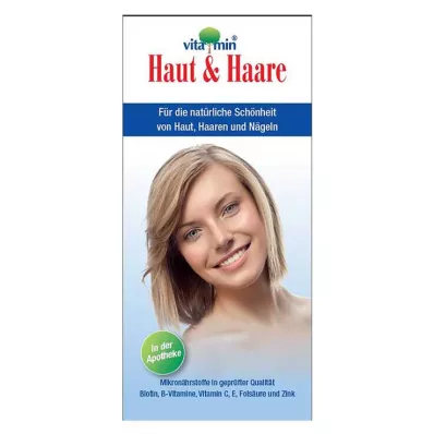 HAUT &amp; HAARE VITAMIN Kapselit, 30 kpl