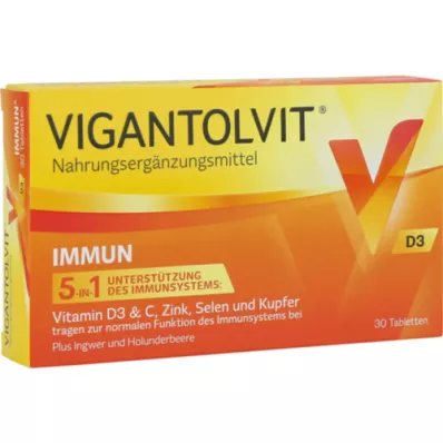 VIGANTOLVIT Immuuni kalvopäällysteiset tabletit, 30 kpl