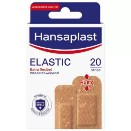 HANSAPLAST Elastiset kipsiliuskat, 20 kpl