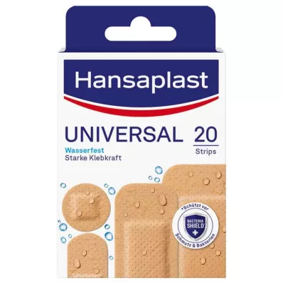 Hansaplast yleiskipsinauhat, vedenpitävä, 20 kpl
