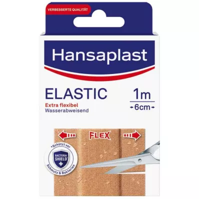HANSAPLAST Elastinen kipsi 6 cmx1 m, 1 kpl