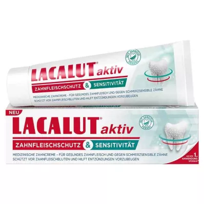 Lacalut aktiivinen ikenisuoja &amp; herkkyys, 75 ml