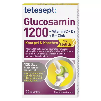 Tetesept Glukosamiini 1200 kalvopäällysteistä tablettia, 30 kpl
