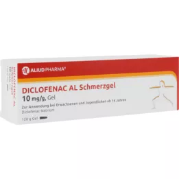 DICLOFENAC AL Kipugeeli 10 mg/g, 120 g