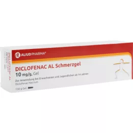 DICLOFENAC AL Kipugeeli 10 mg/g, 150 g
