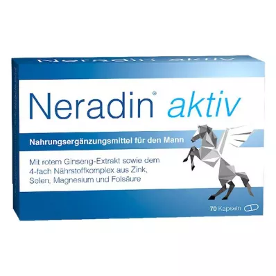 NERADIN Aktiivikapselit, 70 kapselia