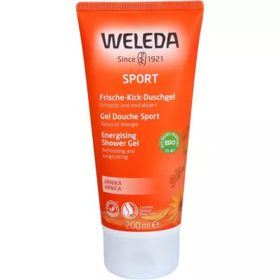 WELEDA Sport Fresh Kick Suihkugeeli Arnica, 200 ml