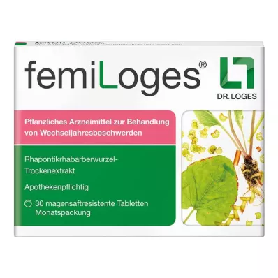 FEMILOGES enteropäällysteisiä tabletteja, 30 kpl