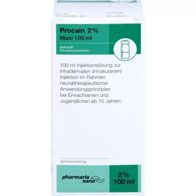 PROCAIN pharmarissano 2% Maxi Inj.-Lsg.Fla.100 ml, 100 ml, 100 ml