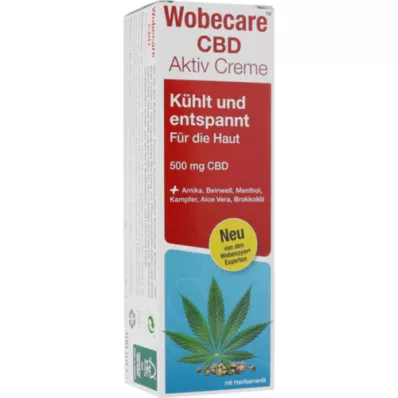 WOBECARE CBD Aktiivinen voide, 100 ml