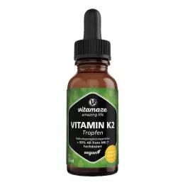 VITAMIN K2 MK7 tippaa vahvasti annosteltu vegaani, 50 ml