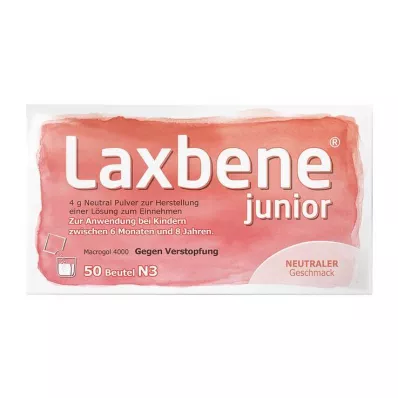 Laxbene® junior 4 g Neutraali Lapset 6M-8Y, 50X4 g