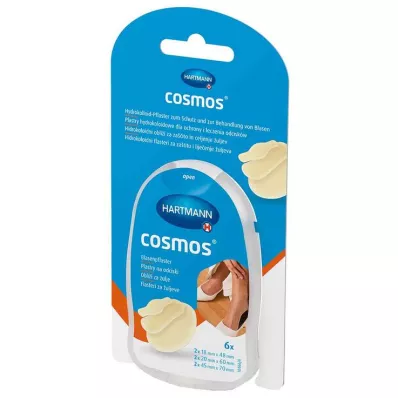 cosmos® läpipainokipsiseos 3 kokoa, 6 kpl cosmos® läpipainokipsiseos 3 kokoa, 6 kpl