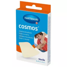 COSMOS Hiertolaastari 45x65 mm steriili, 4 kpl