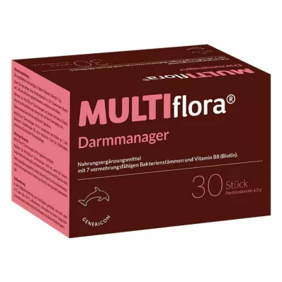 MULTIFLORA Bowel Manager -pusseja, 30 kpl