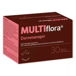 MULTIFLORA Bowel Manager -pusseja, 30 kpl