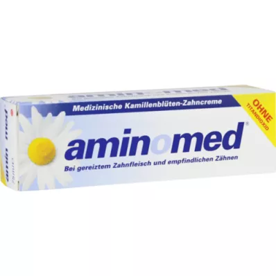 AMINOMED Kamomillakukkahammastahna ilman titaanidioksidia, 75 ml