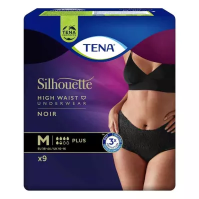 Tena Silhouette Plus M Noir (9 kpl)