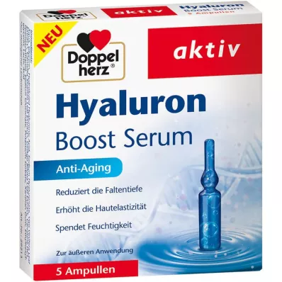 DOPPELHERZ Hyaluron Boost -seerumiampullit, 5 kpl