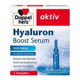 DOPPELHERZ Hyaluron Boost -seerumiampullit, 5 kpl