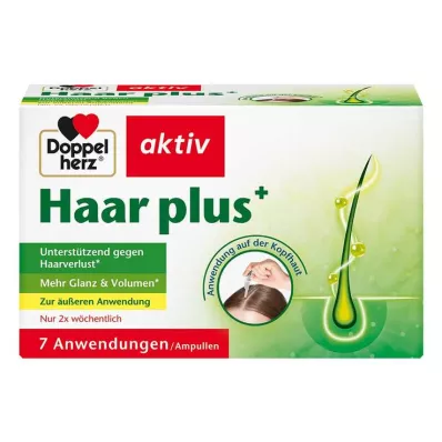 Doppelherz hair plus ampullit, 7 kpl