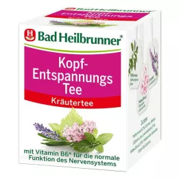 BAD HEILBRUNNER Head Relaxation Tea suodatinpussi, 8 kpl