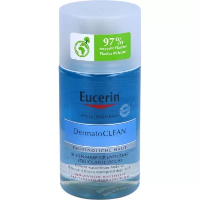 EUCERIN DermatoCLEAN silmämeikinpoistoaine, 125 ml