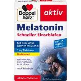 DOPPELHERZ Melatoniinitabletit, 40 kpl