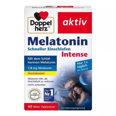 DOPPELHERZ Melatoniinitabletit, 40 kpl