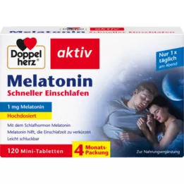 DOPPELHERZ Melatoniinitabletit, 120 kpl