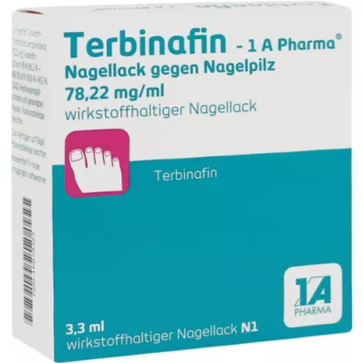 TERBINAFIN-1A Pharma Nagell.g.Nagelpilz 78.22mg/ml, 3.3 ml]