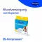 ES-KOMPRESSEN steriili 10x10 cm 8x17 lanka, 5X2 kpl