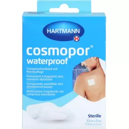 COSMOPOR vedenpitävä haavasidos 5x7,2 cm OTC, 5 kpl