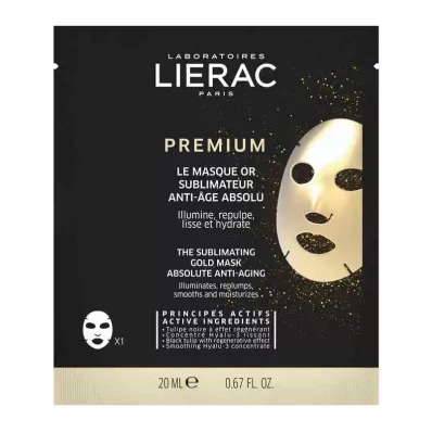 Lierac Premium viimeistelevä kultalevynaamio, 1X20 ml Lierac Premium viimeistelevä kultalevynaamio, 1X20 ml