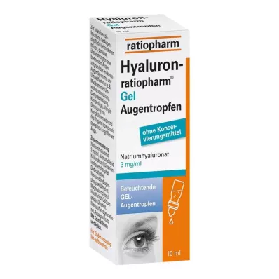 Hyaluron-Ratiopharm geelimäiset silmätipat, 10 ml Hyaluron-Ratiopharm geelimäiset silmätipat, 10 ml