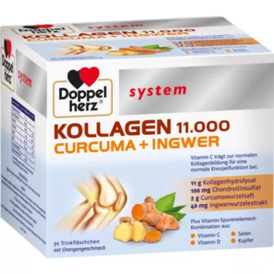 DOPPELHERZ Kollageeni 11,000 Curcuma+Ingw.system TRA, 30X25 ml, 30X25 ml