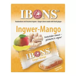 IBONS Ginger Mango Box -purukarkkeja, 60 g