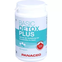 PANACEO Basic Detox Plus -kapselit, 200 kapselia