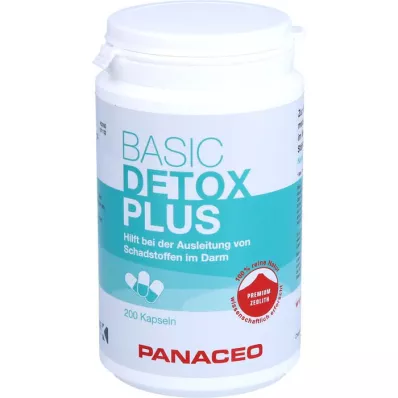 PANACEO Basic Detox Plus -kapselit, 200 kapselia