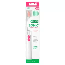 GUM SONIC SENSITIVE Äänihammasharja, 1 kpl