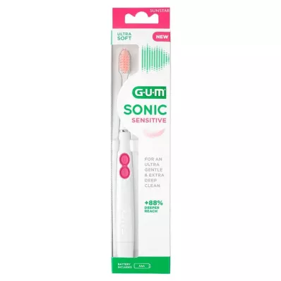 GUM SONIC SENSITIVE Äänihammasharja, 1 kpl GUM SONIC SENSITIVE Äänihammasharja, 1 kpl