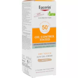 EUCERIN Sun Oil Control sävytetty voide LSF 50+ käsine, 50 ml
