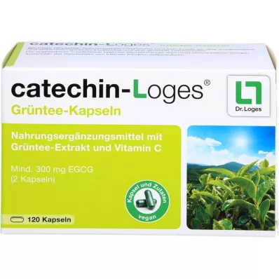 CATECHIN-Loges Vihreä tee kapselit, 120 kapselia