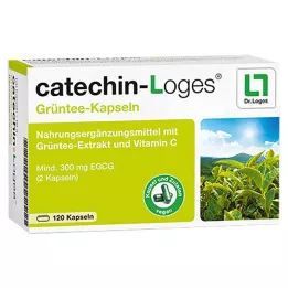 CATECHIN-Loges Vihreä tee kapselit, 120 kapselia